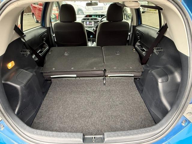 アクア Ｓ　保証１年　修復無　走行４．９万ｋ　ディーラー点検車　ＳＤナビ　Ｂｌｕｅｔｏｏｔｈ　ワンセグ　バックカメラ　寒冷地仕様　車両取説　業者内装クリーニング　スマートキー２個　２０２３年製グッドイヤー夏タイヤ（56枚目）