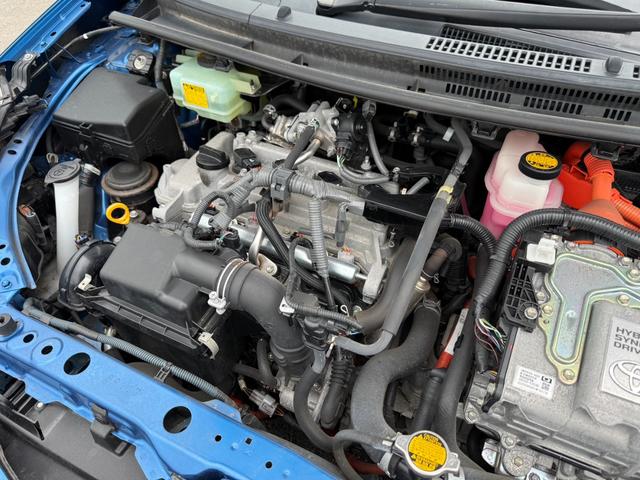 アクア Ｓ　保証１年　修復無　走行４．９万ｋ　ディーラー点検車　ＳＤナビ　Ｂｌｕｅｔｏｏｔｈ　ワンセグ　バックカメラ　寒冷地仕様　車両取説　業者内装クリーニング　スマートキー２個　２０２３年製グッドイヤー夏タイヤ（63枚目）