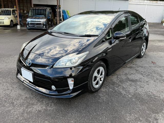 プリウス Ｓ　保証１年　修復歴無　ディーラー点検車　純正ＯＰフルエアロ　寒冷地仕様　ＳＤナビ　フルセグ　Ｂｌｕｅｔｏｏｔｈ　バックカメラ　ＥＴＣ　エンジンスターター　スマートキー２個　ドラレコ　ブリヂストン夏タイヤ（3枚目）