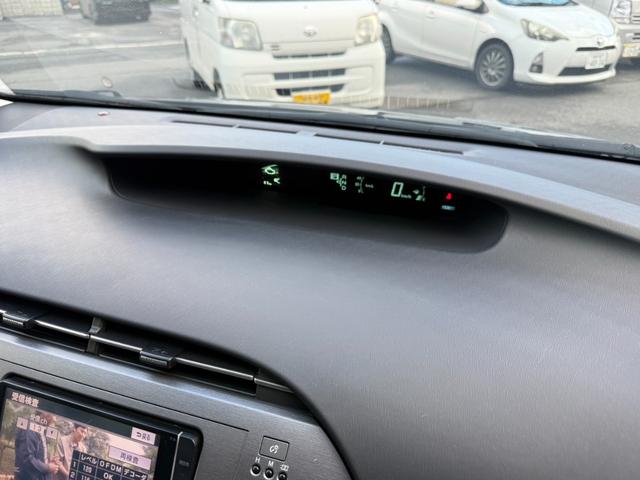 プリウス Ｓ　保証１年　修復歴無　ディーラー点検車　純正ＯＰフルエアロ　寒冷地仕様　ＳＤナビ　フルセグ　Ｂｌｕｅｔｏｏｔｈ　バックカメラ　ＥＴＣ　エンジンスターター　スマートキー２個　ドラレコ　ブリヂストン夏タイヤ（18枚目）