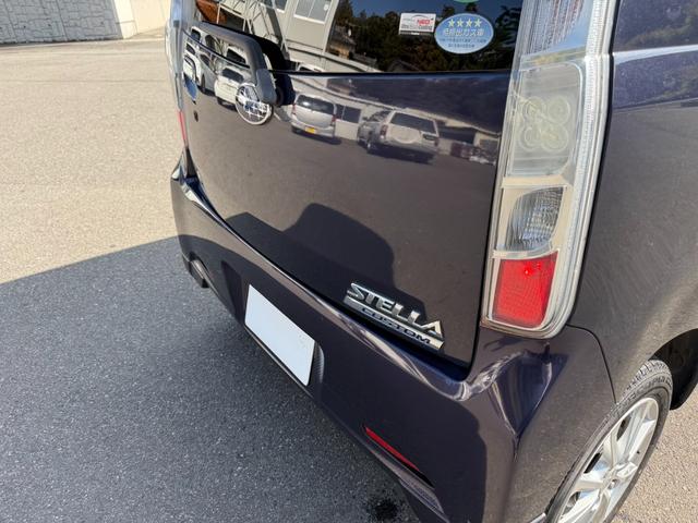 ステラ カスタムＲ　保証１年　修復歴無し　走行２．２万ｋ　ＳＤナビ　フルセグＴＶ　Ｂｌｕｅｔｏｏｔｈ　ＥＴＣ　スマートキー　業者内装クリーニング　ＣＶＴ　ブリヂストン夏タイヤ　タイミングチェーンエンジン　ＵＳＢ音楽接続（71枚目）