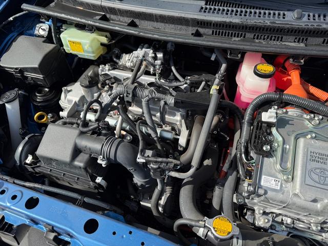 アクア Ｓ　保証１年　修復歴無し　走行３．７万キロ　ディーラー点検記録簿　ＳＤナビ　Ｂｌｕｅｔｏｏｔｈ　ワンセグＴＶ　車両取説　業者内装クリーニング　スマートキー　関東仕入サビ無　２０２２年製ブリヂストン夏タイヤ（61枚目）