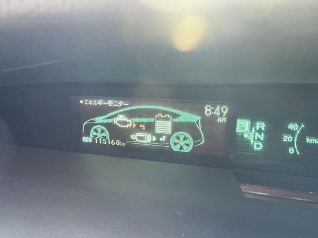 プリウス Ｓ　ハイブリッドバッテリーリビルト交換済　保証１年　修復歴無し　ディーラー点検車　ＨＤＤナビ　フルセグＴＶ　ＥＴＣ　寒冷地仕様　エンジンスターター　車両取説　業者内装クリーニング　スマートキー２つ（19枚目）
