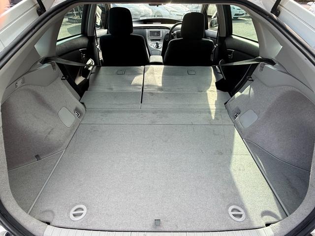 プリウス Ｓ　保証１年　修復歴無し　後期型　走行９．３万ｋ　ディーラー点検車　ＳＤナビ　ＡＵＸ　ワンセグＴＶ　バックカメラ　ＥＴＣ　車両取説　業者内装クリーニング　スマートキー　２０２１年製ダンロップスタッドレス（58枚目）