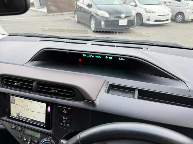 アクア Ｇ　保証１年　走行４．１万キロ　ＳＤナビ　Ｂｌｕｅｔｏｏｔｈ　フルセグＴＶ　バックカメラ　寒冷地仕様　ＥＴＣ　衝突安全装置　車両取説　業者内装クリーニング　キーレス　スペアキー　ブリヂストン夏タイヤ（18枚目）