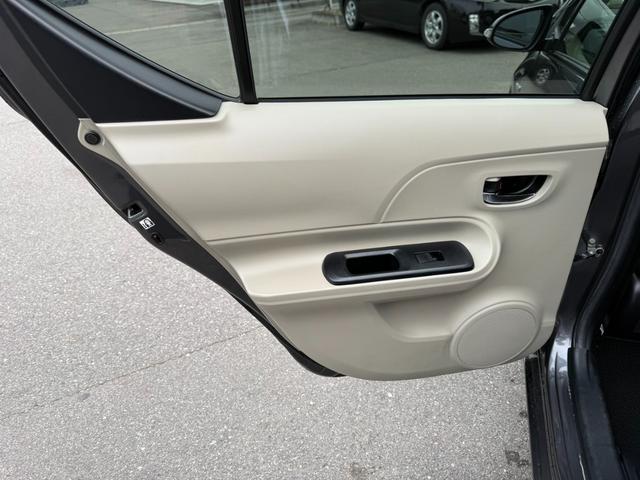 アクア Ｇ　保証１年　走行４．１万キロ　ＳＤナビ　Ｂｌｕｅｔｏｏｔｈ　フルセグＴＶ　バックカメラ　寒冷地仕様　ＥＴＣ　衝突安全装置　車両取説　業者内装クリーニング　キーレス　スペアキー　ブリヂストン夏タイヤ（55枚目）