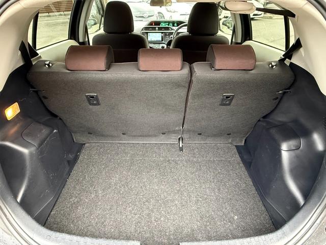 アクア Ｇ　保証１年　走行４．１万キロ　ＳＤナビ　Ｂｌｕｅｔｏｏｔｈ　フルセグＴＶ　バックカメラ　寒冷地仕様　ＥＴＣ　衝突安全装置　車両取説　業者内装クリーニング　キーレス　スペアキー　ブリヂストン夏タイヤ（56枚目）