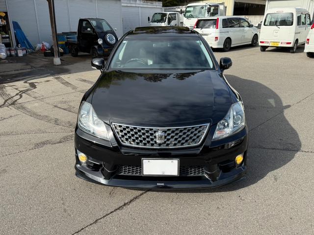 クラウン アスリート　後期型　修復歴無　サンルーフ　モデリスタフルエアロ　ＴＥＩＮ車高調　定期点検記録簿　ＨＤＤナビ　Ｂｌｕｅｔｏｏｔｈ　ＴＶ　バックカメラ　ＥＴＣ　車両取説　ユーザー買取　レザーシート　スマートキー２個（13枚目）