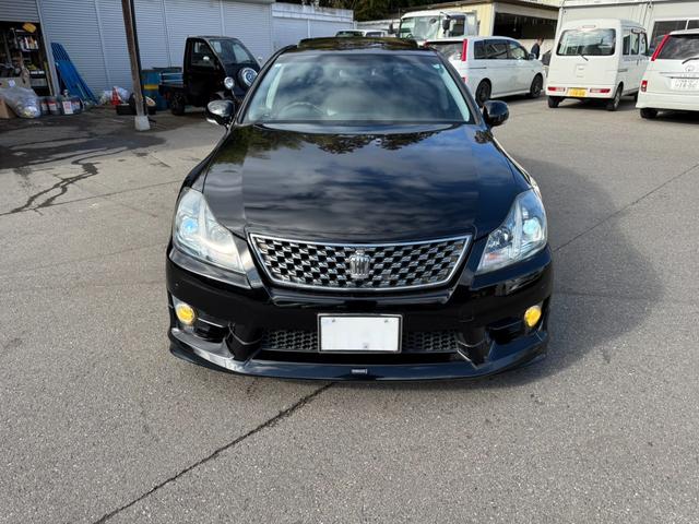 クラウン アスリート　後期型　修復歴無　サンルーフ　モデリスタフルエアロ　ＴＥＩＮ車高調　定期点検記録簿　ＨＤＤナビ　Ｂｌｕｅｔｏｏｔｈ　ＴＶ　バックカメラ　ＥＴＣ　車両取説　ユーザー買取　レザーシート　スマートキー２個（62枚目）