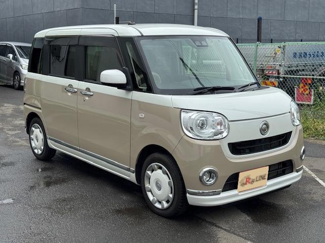 ムーヴキャンバス Ｇメイクアップリミテッド　ＳＡＩＩＩ　両側パワースライドドア　純正８型ナビＴＶ　Ｂｌｕｅｔｏｏｔｈ　全方位カメラ　オートマチックハイビーム　ＥＴＣ　ドライブレコーダー　シートヒーター　ＬＥＤヘッドライト　ＦＯＧランプ　プッシュスタート（48枚目）