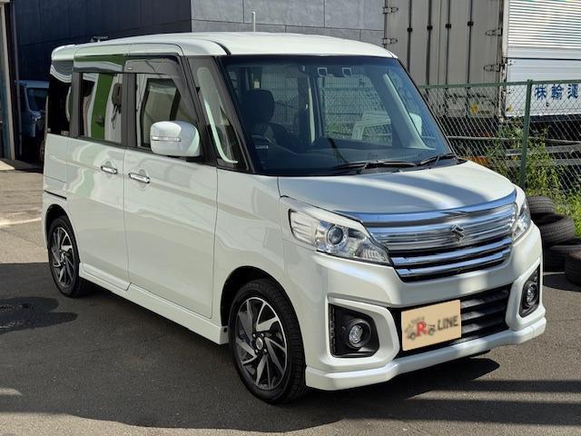 スペーシアカスタム ＸＳターボ　両側パワースライドドア　全方位モニター　Ｂｌｕｅｔｏｏｔｈ　シートヒーター　オートエアコン　ビルトインＥＴＣ　クルーズコントロール　プッシュスタート　パドルシフト　ＦＯＧランプ　純正１５インチアルミ（48枚目）