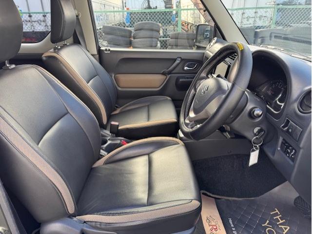 ジムニー ランドベンチャー 4WD 社外ナビTV Bluetooth ETC FOGランプ シーとヒーター ミラーヒーター ヘッドライトレベライザー 電動格納ウィンカーミラー 純正16インチアルミ レザー調シート 背面タイヤ(21枚目)