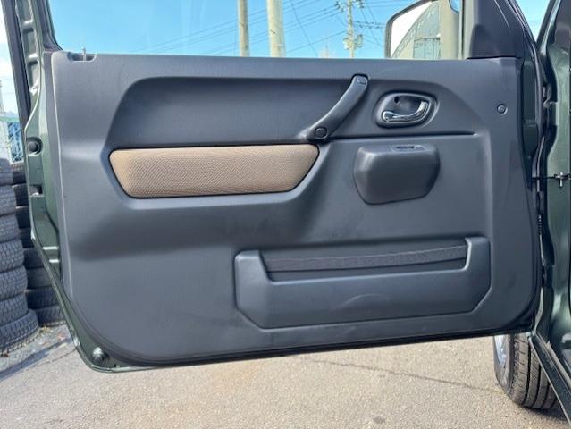 ジムニー ランドベンチャー 4WD 社外ナビTV Bluetooth ETC FOGランプ シーとヒーター ミラーヒーター ヘッドライトレベライザー 電動格納ウィンカーミラー 純正16インチアルミ レザー調シート 背面タイヤ(23枚目)