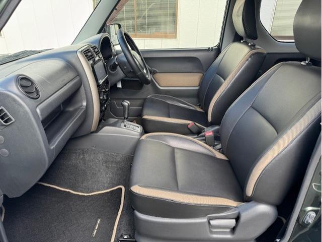 ジムニー ランドベンチャー 4WD 社外ナビTV Bluetooth ETC FOGランプ シーとヒーター ミラーヒーター ヘッドライトレベライザー 電動格納ウィンカーミラー 純正16インチアルミ レザー調シート 背面タイヤ(24枚目)