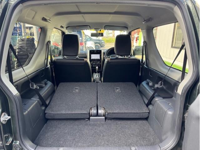 ジムニー ランドベンチャー 4WD 社外ナビTV Bluetooth ETC FOGランプ シーとヒーター ミラーヒーター ヘッドライトレベライザー 電動格納ウィンカーミラー 純正16インチアルミ レザー調シート 背面タイヤ(28枚目)