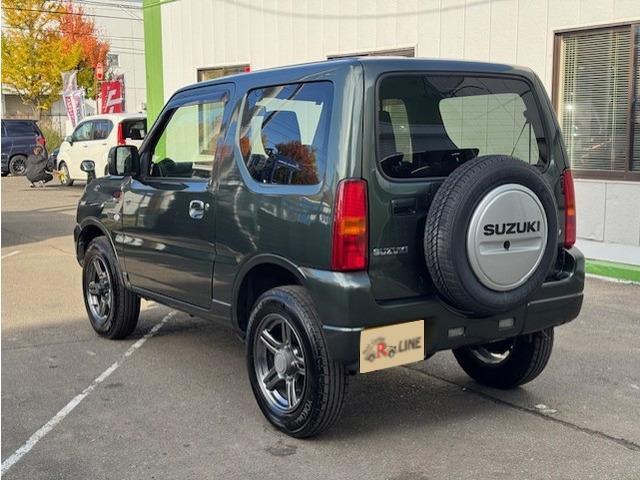 ジムニー ランドベンチャー 4WD 社外ナビTV Bluetooth ETC FOGランプ シーとヒーター ミラーヒーター ヘッドライトレベライザー 電動格納ウィンカーミラー 純正16インチアルミ レザー調シート 背面タイヤ(30枚目)