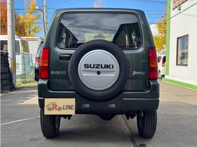 ジムニー ランドベンチャー 4WD 社外ナビTV Bluetooth ETC FOGランプ シーとヒーター ミラーヒーター ヘッドライトレベライザー 電動格納ウィンカーミラー 純正16インチアルミ レザー調シート 背面タイヤ(31枚目)