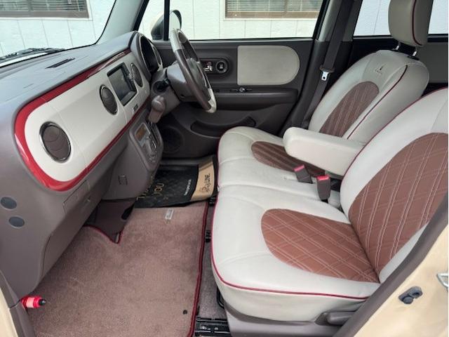 アルトラパンショコラ X スマホ連携ナビゲーション バックカメラ ビルトインETC プッシュスタート アイドリングストップ レザー調シート HIDヘッドライト 14インチアルミ 電動格納ウィンカーミラー シートリフター(27枚目)