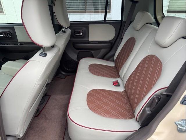 アルトラパンショコラ X スマホ連携ナビゲーション バックカメラ ビルトインETC プッシュスタート アイドリングストップ レザー調シート HIDヘッドライト 14インチアルミ 電動格納ウィンカーミラー シートリフター(30枚目)