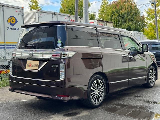 エルグランド ２５０ハイウェイスターＳ　電動Ｗサンルーフ　純正ＨＤＤナビ　アラウンドビューモニター　両側パワースライドドア　パワーバックドア　電動フリップダウンモニター　ＥＴＣ　ハーフレザーシート　オットマン　ＬＥＤヘッドライト　ＴＶキット（2枚目）