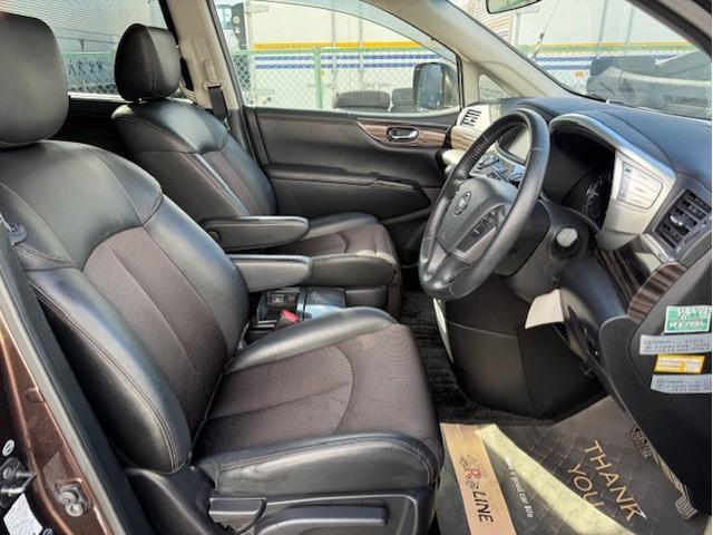 エルグランド ２５０ハイウェイスターＳ　電動Ｗサンルーフ　純正ＨＤＤナビ　アラウンドビューモニター　両側パワースライドドア　パワーバックドア　電動フリップダウンモニター　ＥＴＣ　ハーフレザーシート　オットマン　ＬＥＤヘッドライト　ＴＶキット（36枚目）