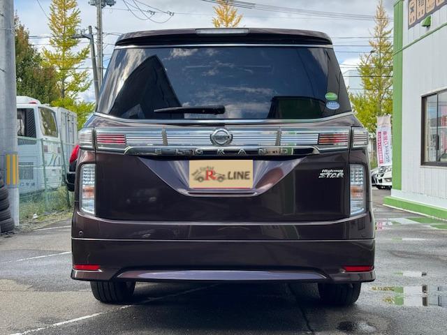 エルグランド ２５０ハイウェイスターＳ　電動Ｗサンルーフ　純正ＨＤＤナビ　アラウンドビューモニター　両側パワースライドドア　パワーバックドア　電動フリップダウンモニター　ＥＴＣ　ハーフレザーシート　オットマン　ＬＥＤヘッドライト　ＴＶキット（50枚目）