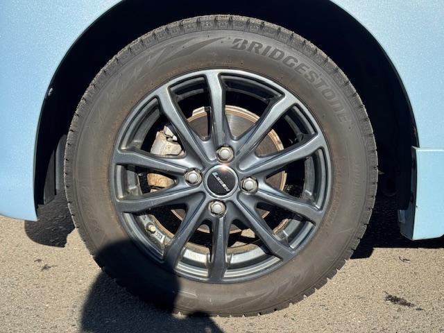 ムーヴ X LEDヘッドライト プッシュスタート アイドリングストップ オートエアコン 社外ナビ&TV Bluetooth付 ETC 社外14インチアルミ オートライト シートリフター(46枚目)