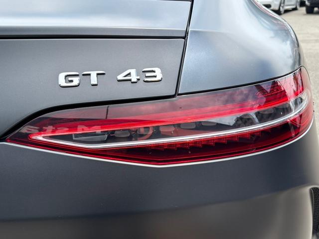ＧＴ ４ドアクーペ ４３　４マチック＋　ライドコントロール＋パッケージ　グラファイトグレーマグノ　ＡＭＧライドコントロールＰＫＧ　エクスクルーシブＰＫＧ　アダプティブクルーズコントロール　ブルメスターサウンド　純正ナビフルセグＢカメラ３６０°カメラ　スライディングルーフ（64枚目）