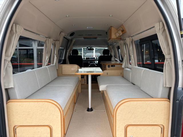 ハイエースバン 　セーフティセンス　出力１５００Ｗインバーター　シンク　ＥＮＧＥＬ製ベッドキッド　キャンピング車フォックスシエスタ仕様　パワーシート　外品ナビフルセグＢカメラ　外品フリップダウンモニタープッシュスタート（32枚目）