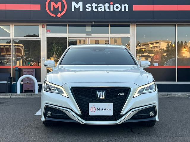 クラウンハイブリッド ＲＳアドバンス　純正ナビ　フルセグ　Ｂモニター　全周囲モニター　トヨタセーフティセンス　クリアランスソナー　ＢＳＭ　リアクロストラフィック　ヘッドアップディスプレイ　電動パーキングブレーキ　オートブレーキホールド（5枚目）