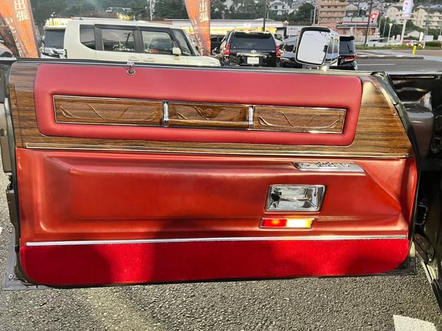 キャデラックエルドラド コンバーチブル ELDORADO CONVERTIBLE 1976年モデル(14枚目)