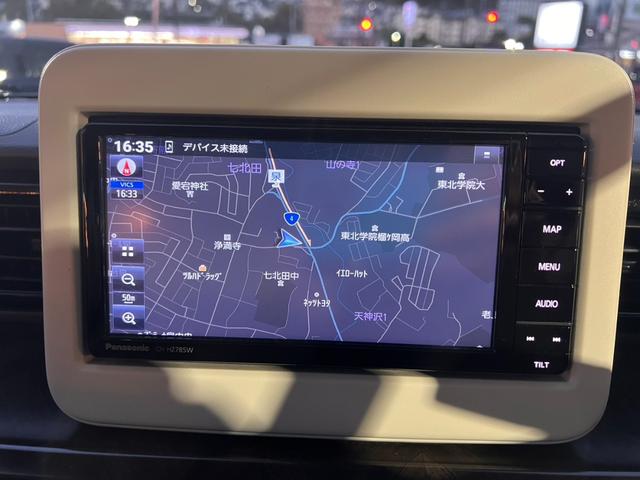 アルトラパン モード セーフティサポート 純正ナビフルセグBカメラ 全方位カメラ シートヒーター ETC HIDヘッドライト プッシュスタート(10枚目)