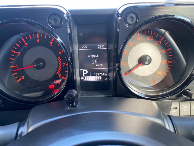 ジムニーシエラ ＪＣ　レーダーブレーキサポート　純正ナビフルセグＢカメラ　ＬＤＡ　クルーズコントロール　プッシュスタート　純正ドラレコ　ＴＶキャンセラー　純正１５インチＡＷ（12枚目）