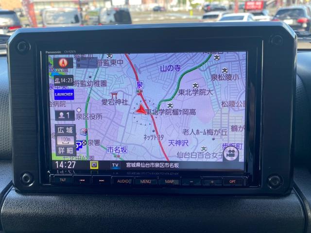 ジムニーシエラ ＪＣ　レーダーブレーキサポート　純正ナビフルセグＢカメラ　ＬＤＡ　クルーズコントロール　プッシュスタート　純正ドラレコ　ＴＶキャンセラー　純正１５インチＡＷ（14枚目）