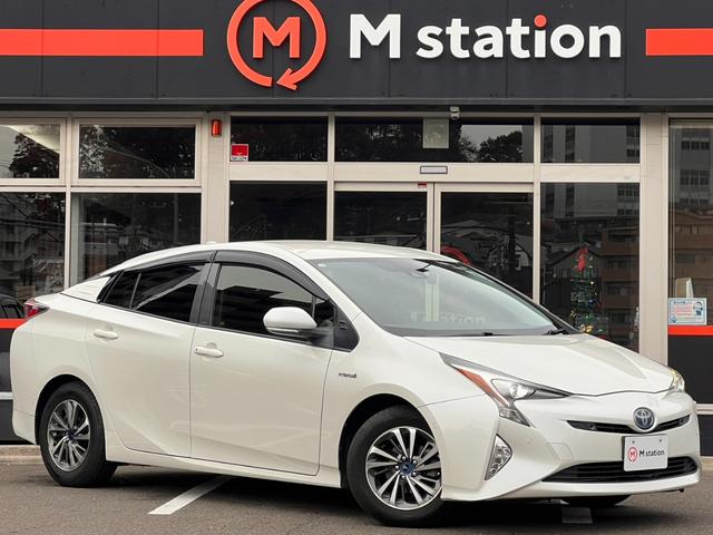 プリウス Ｓセーフティプラス　セーフティセンス　ＡＣＣ　ナビレディパッケージ　パーキングアシスト　ＨＵＤ　ＯＰＬＥＤフォグ　モデリスタ１５インチＡＷ　外品イクリプスナビフルセグＢカメラ　プッシュスタート　ドラレコ（3枚目）