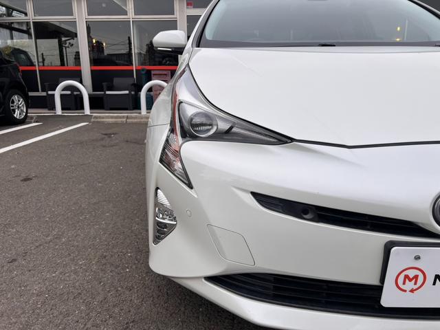 プリウス Ｓセーフティプラス　セーフティセンス　ＡＣＣ　ナビレディパッケージ　パーキングアシスト　ＨＵＤ　ＯＰＬＥＤフォグ　モデリスタ１５インチＡＷ　外品イクリプスナビフルセグＢカメラ　プッシュスタート　ドラレコ（40枚目）