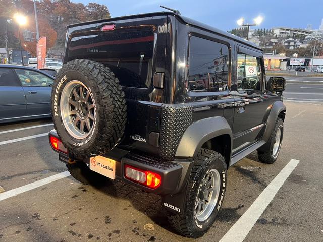 ジムニーシエラ ＪＣ　ワンオーナー　２インチリフトアップ　マッドテレインタイヤ　レイズ１５インチＡＷ　セーフティサポート　クルーズＣ　ダウンヒルアシスト　純正ナビフルセグＢカメラ　シートカバー（37枚目）