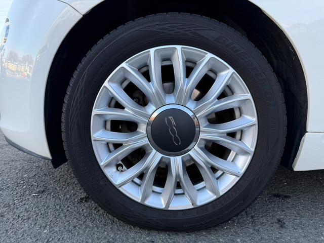 ５００ ツインエア　ポップ　レザーシート　外品レーダー　ステアリングリモコン　純正１５インチアルミ　キーレス（47枚目）