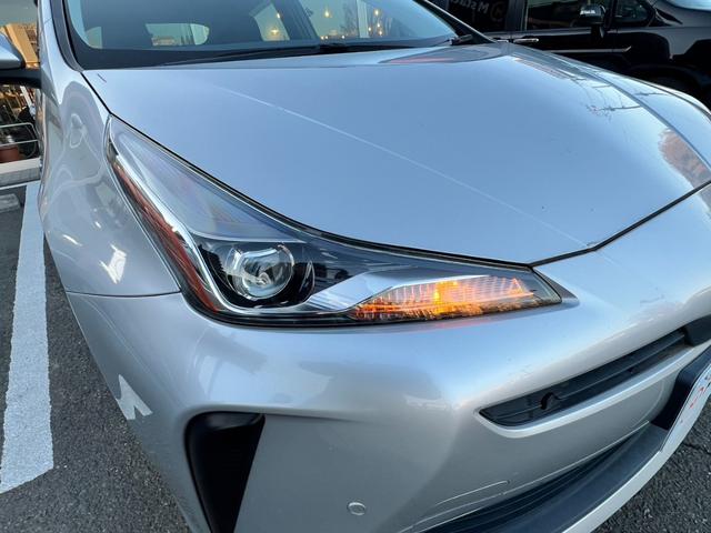 プリウス E ワンオーナー トヨタセーフティセンス ACC 純正ナビフルセグBカメラ LEDヘッドライト ETC プッシュスタート(64枚目)