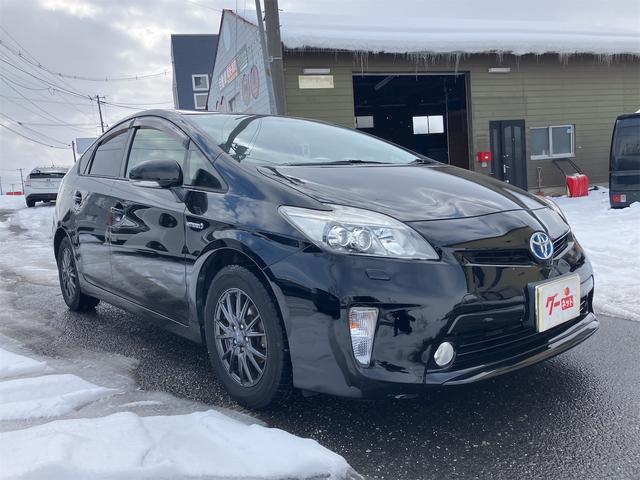 プリウス Ｓツーリングセレクション　クラッツィオシートカバー　ＬＥＤヘッドライト　ナビ＆フルセグＴＶ　ヘッドライトウォッシャー　バックカメラ　スマートキー（5枚目）