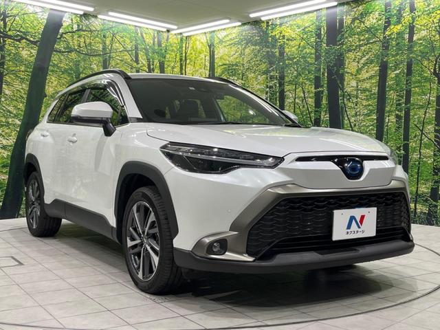 カローラクロス ハイブリッド　Ｚ　寒冷地仕様　バックカメラ　衝突軽減　レーダークルーズ　禁煙車　パワーバックドア　ハーフレザーシート　パワーシート　ドラレコ　レーンキープ　ＬＥＤヘッド　ナビ機能付純正９型ディスプレイオーディオ（17枚目）