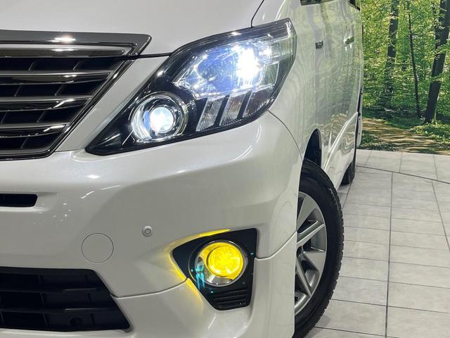 アルファードハイブリッド SR 4WD サンルーフ 両側電動ドア 9インチSDナビ 後席モニター バックカメラ 衝突被害軽減システム 禁煙車 電動リアゲート コーナーセンサー スマートキー HIDヘッド ビルトインETC クルコン(14枚目)