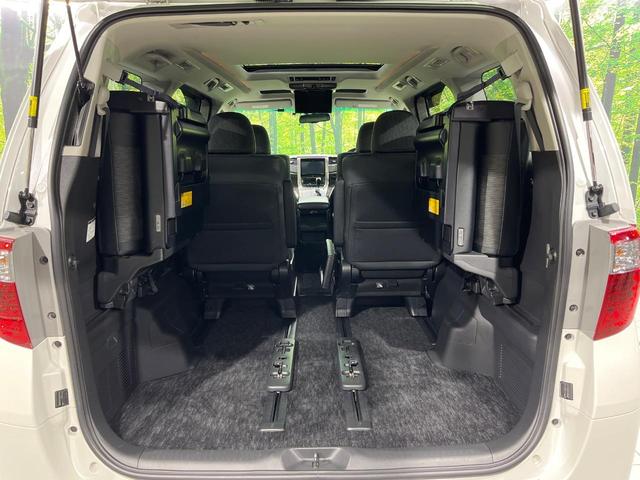 アルファードハイブリッド SR 4WD サンルーフ 両側電動ドア 9インチSDナビ 後席モニター バックカメラ 衝突被害軽減システム 禁煙車 電動リアゲート コーナーセンサー スマートキー HIDヘッド ビルトインETC クルコン(64枚目)