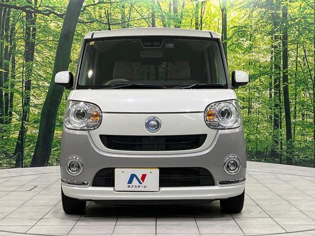 ムーヴキャンバス Gメイクアップリミテッド SAIII 両側電動スライドドア SDナビ 全周囲カメラ 禁煙車 衝突軽減装置 ドラレコ ETC スマートキー LEDヘッド オートライト オートエアコン オートマチックハイビーム クリアランスソナー(15枚目)