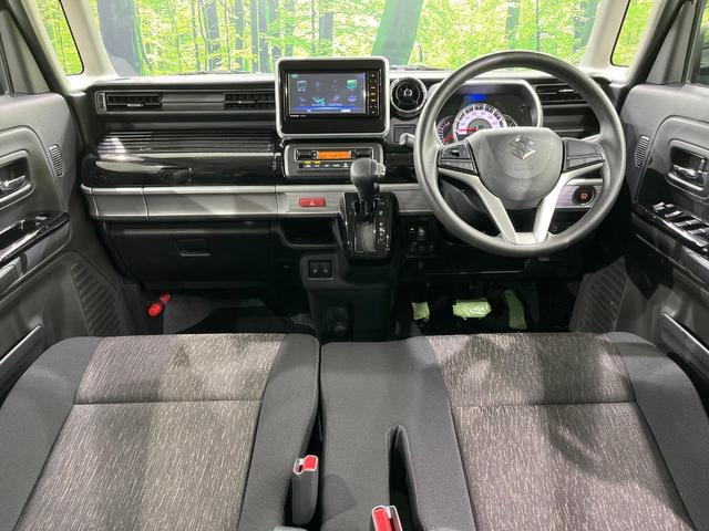 スペーシアカスタム ハイブリッドGS 電動スライドドア 純正SDナビ バックカメラ 禁煙車 衝突軽減装置 シートヒーター スマートキー オートエアコン オートライト クリアランスソナー LEDヘッド LEDフォグ Bluetooth再生(2枚目)