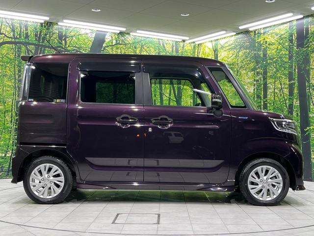 スペーシアカスタム ハイブリッドGS 電動スライドドア 純正SDナビ バックカメラ 禁煙車 衝突軽減装置 シートヒーター スマートキー オートエアコン オートライト クリアランスソナー LEDヘッド LEDフォグ Bluetooth再生(63枚目)