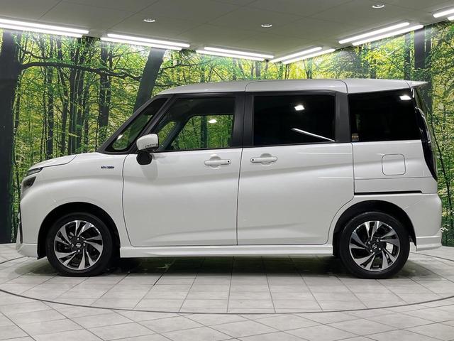 ソリオバンディット ハイブリッドMV 4WD 両側電動スライドドア 純正8型ナビ 全周囲カメラ 衝突被害軽減システム レーダークルーズ 禁煙車 コーナーセンサー スマートキー LEDヘッド オートハイビーム 車線逸脱警報 オートライト(60枚目)