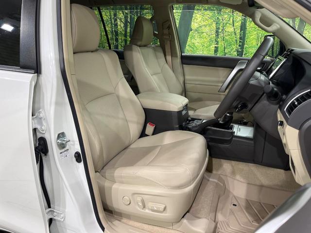 ランドクルーザープラド ＴＸ　Ｌパッケージ　４ＷＤ　サンルーフ　純正９型ＳＤナビ　バックカメラ　セーフティセンス　レーダークルーズ　禁煙車　レザーシート　前席シートエアコン　ドラレコ　コーナーセンサー　スマートキー　ＬＥＤヘッド　ＥＴＣ２．０（9枚目）