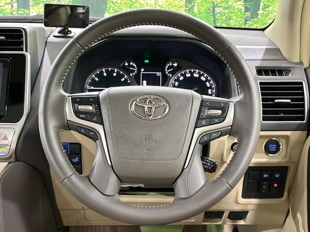 ランドクルーザープラド ＴＸ　Ｌパッケージ　４ＷＤ　サンルーフ　純正９型ＳＤナビ　バックカメラ　セーフティセンス　レーダークルーズ　禁煙車　レザーシート　前席シートエアコン　ドラレコ　コーナーセンサー　スマートキー　ＬＥＤヘッド　ＥＴＣ２．０（12枚目）