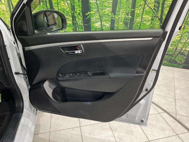 スイフト XG 禁煙車 SDナビ Bluetooth接続 ETC スマートキー&プッシュスタート オートエアコン 14インチアルミホイール ドアバイザー プライバシーガラス(35枚目)